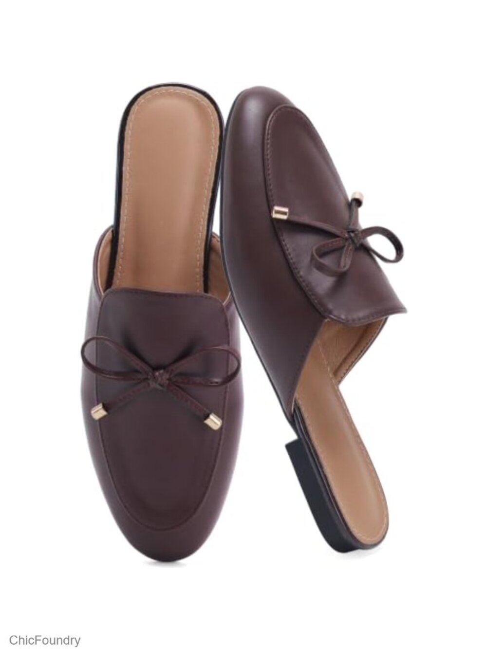 Womens Mules Slingback Flats Comfortable Slip On Backless Loafers Dressy Work